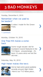 Mobile Screenshot of 3badmonkeys.com